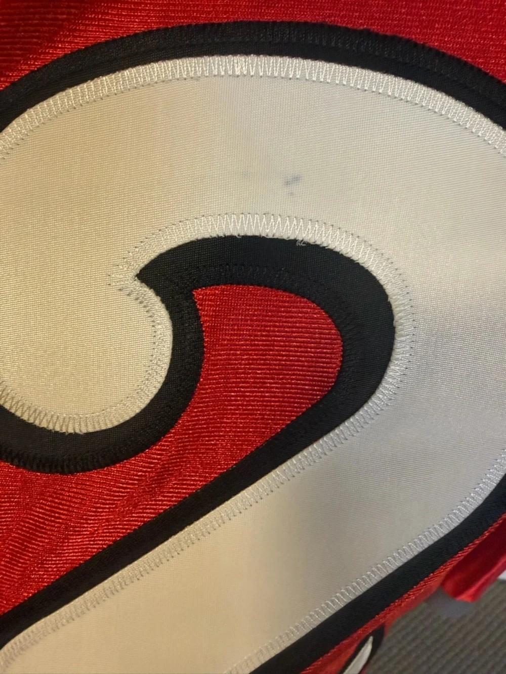 Nike Ohio State Buckeyes #2 Football Jersey Men’s XL Red NCAA - Picture 6 of 7